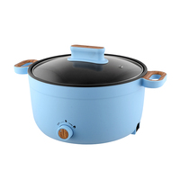 Protection anti-sèche personnalisée Poêle à frire électrique 4L Cuisinière électrique antiadhésive multi-cuiseur en acier inoxydable