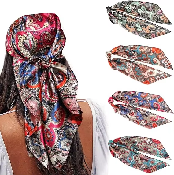 4Pcs  Black Beige Orange Blue