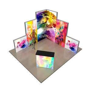 Magasin en gros de magasin de vêtements de mode Lightbox d'affichage de mur de Chine avec la boîte à lumière de tissu - Product Image 4