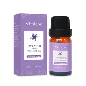 10ml ätherisches Mini-Öl Private Label reines natürliches organisches Aroma therapie Diffusoren Lavendel ätherisches Öl
