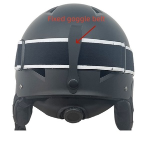 ANTMAX Outdoor Lightweight 8 Air Vents ABS EPS Foam Adults <strong>Ski</strong> <strong>Helmets</strong> Snowboard <strong>Helmet</strong> with Fixed Goggles Straps - Product Image 6