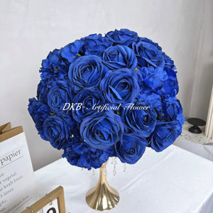 เวทีจัดงานแต่งงานดอกไม้ลูกบอลประดับกลางโต๊ะงานแต่งตามสั่ง - Product Image 3