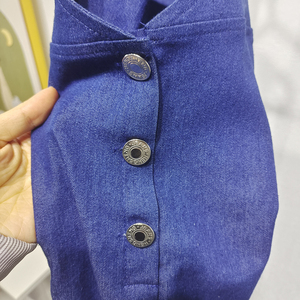 <span class=keywords><strong>Tuta</strong></span> in Denim per bambini con spalline regolabili e abito con bottoni laterali <span class=keywords><strong>tuta</strong></span> estiva personalizzata da <span class=keywords><strong>bambina</strong></span> - Product Image 3