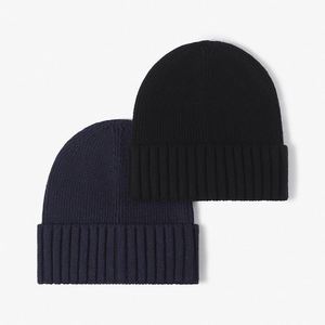 Gorros de Punto Suaves de Algodón Acrílico con Logotipo Personalizado, Gorro de Invierno Cálido para Hombres y Mujeres - Product Image 3