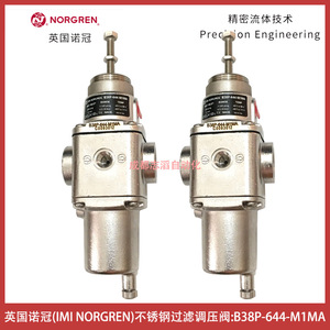 วาล์วลดแรงดันนอร์เกรน B38P-644-M1MA สแตนเลส 1/4 นิ้ว แก๊ส นิวเมติก - Product Image 5