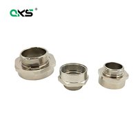 Adaptateur réducteur en acier inoxydable 304, presse-étoupe amplifié, connecteur M20 M25 M32 M40 M50 M63, filetage métrique, joint en laiton