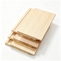 Kanadische Western Red Cedar mit Nut und Feder, klarer Roter Zedernholz