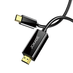 Convertisseur JOKADE Type-C vers HDMI-Câble de partage d'écran instantané 4K HD pour streaming/jeux/travail (téléphone/tablette/PC vers TV/moniteur) - Product Image 3