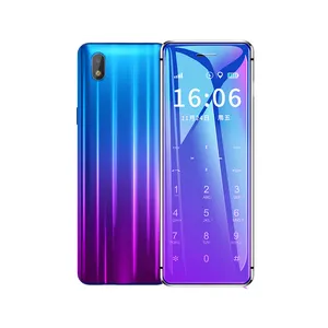 Ulcool V99触摸键盘手机金属机身防丢失双SIM超薄信用卡mobilephone