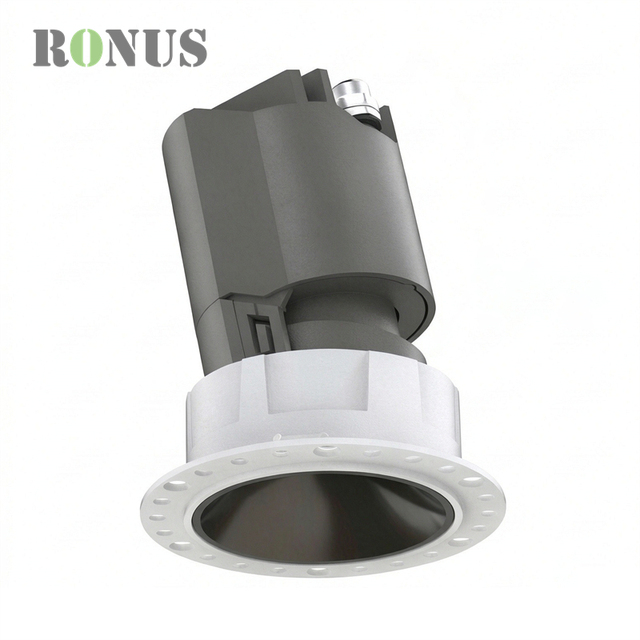 355 Degree Rotatable Manufacturer 20W Adjustable Round Recessed LED Trimless Downlight