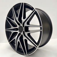 Jantes en alliage d'aluminium forgé JWYC 17-22 pouces PCD 5x112/120mm Neuves 25mm ET 20mm Finition noire Multi-rayons Garantie 5 ans pour Audi