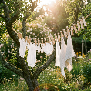 Pinces à linge 100 % biodégradables en <span class=keywords><strong>bois</strong></span> de bouleau, zéro déchet, sans plastique, pour vêtements - Product Image 2