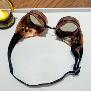 แว่นกันแดดแฟชั่นสำหรับผู้ชายและผู้หญิง, แว่นตาแนวสตีมพังค์ - Product Image 2