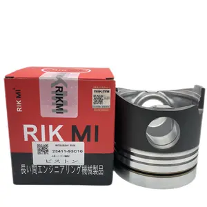 RIKMI-pistón D6BT 6D16 6D16T para MITSUBISHI, piezas de maquinaria de motor diésel, kit de reparación de motor 23411-93C10