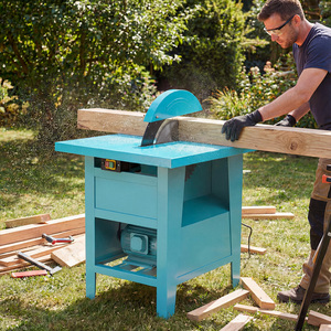Scie à table électrique horizontale industrielle puissante de 3 kW, tension personnalisable, machine à couper le bois pour la <span class=keywords><strong>menuiserie</strong></span> professionnelle - Product Image 1
