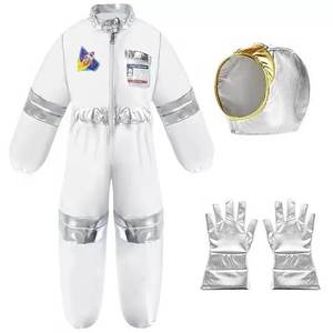 Combinaison spatiale pour garçon, costume d'astronaute pour enfants, costume de carnaval, costume de télévision et de cinéma - Product Image 2