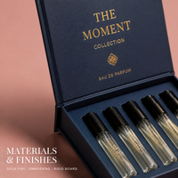Boîte à parfum personnalisée, étui magnétique de luxe, fermeture robuste et durable pour coffret cadeau, écologique, recyclable, MOQ