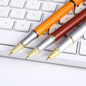 Stylo gel métallique multicolores promotionnel avec recharge d'encre bleue ou noire, logo personnalisé imprimé pour cadeau de bureau - Product Image 4