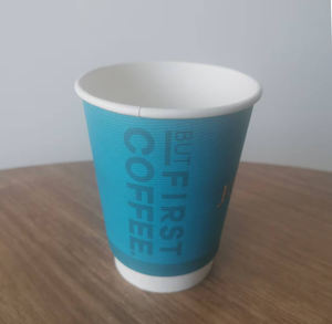 Vente en gros 8oz 12oz 16oz 20oz Gobelets jetables en papier à double paroi avec impression personnalisée pour café et café en PE laminé - Product Image 2