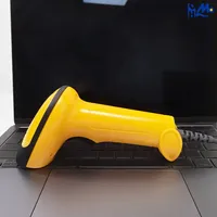 Pemindai Barcode CIS USB Genggam 1D 2D Pembaca Kode QR untuk Inventaris Penyimpanan Stok