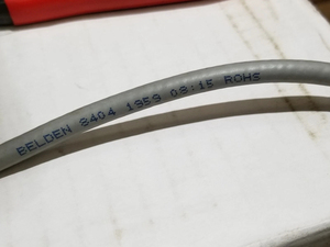 <span class=keywords><strong>สาย</strong></span><span class=keywords><strong>ไม</strong></span>โครโฟน <span class=keywords><strong>Belden</strong></span> ของแท้ใหม่100% รูปดาวสี่แฉก4 C #20 STR TC เรยอนและ85% TC Braid 8404 PVC JKT <span class=keywords><strong>Belden</strong></span> - Product Image 2