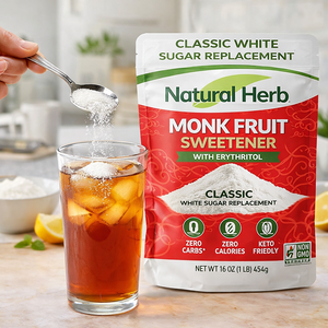 Emballage personnalisé pour aliments : Édulcorant classique à l'érythritol et au fruit du moine - <span class=keywords><strong>Substitut</strong></span> <span class=keywords><strong>de</strong></span> sucre blanc, zéro calorie - Product Image 2