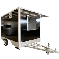 Nourriture entièrement équipée mobile jus boisson Bar Van traiteur chariot nourriture remorque