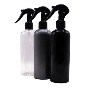 2026 Room Spray Bottles 100ml 150ml 200ml 250ml 300ml 500ml <b>Black</b> Round Plastic Perfume Spray Bottle - Product Image 1