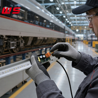 Alimentation LED pour éclairage de wagon de métro, carte PCB conforme à la norme EN50155, assemblage SMT pour rail, anti-vibration, OEM ODM, directement de l'usine