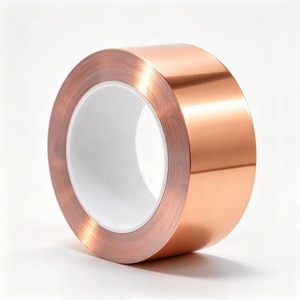 Conductive Copper Foil Tape Die Cut Sheet With Self Adhesive Backing Custom Sizes for Shielding in Electronics - Product Image 3