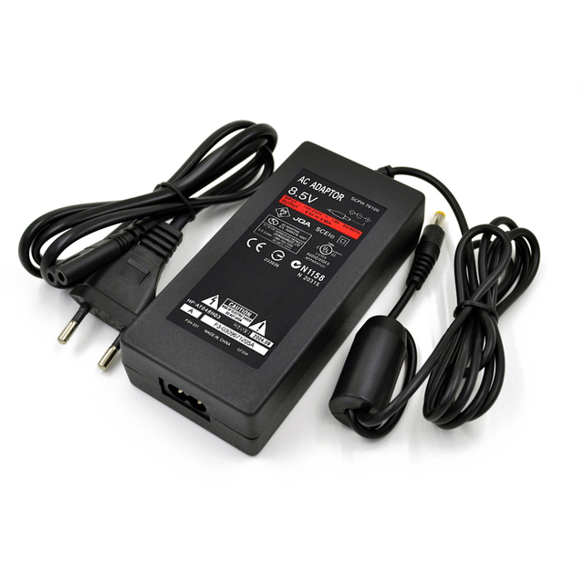 Factory Price Wholesale SND 8.5V AC Adapter Power Supply Charger EU/USA/UK Plug Short Circuit Protection for P2 Slim Console