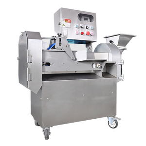 Industrial Dual Head <strong>Vegetable</strong> Cutting Machine Dice Slice Julienne for Leafy Greens Root <strong>Vegetables</strong> - Product Image 1