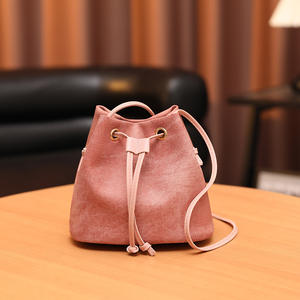 Sac seau tendance avec cordon de serrage, version coréenne 2026, nouveau style, sac simple pour femme, sac bandoulière - Product Image 6