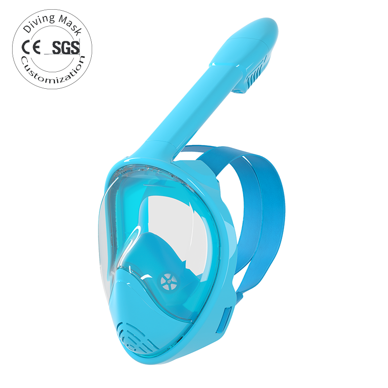 Factory Hot Sell 180 Degree View Anti Leak Snorkel Set Snorkeling Mask