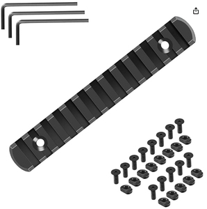 Accessoires tactiques en aluminium de haute qualité Coin arrondi 3 5 7 9 11 13 émerillons à fente pour la chasse - Product Image 4