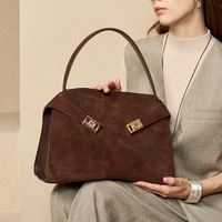 Nouveauté : Sac Chic à Porter sous le Bras, Structuré, Tridimensionnel, Grande Capacité, en Cuir Véritable, Style Coréen, Sac Cabas en Polyester, Urbain