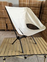 Chaise pliante de camping pour l'extérieur, la pêche et les voyages - Mobilier d'extérieur portable en tissu Oxford et acier haute teneur en carbone