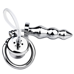 <span class=keywords><strong>Cage</strong></span> à bite négative FRRK avec cathéter urétral et prise anale en métal BDSM dispositif de <span class=keywords><strong>chasteté</strong></span> masculine verrouillée pour pénis <span class=keywords><strong>Cage</strong></span> à pénis Sex Toys - Product Image 3