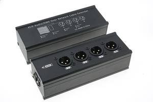 4-kênh đa mạng 3-pin XLR ethercon-tương thích RJ45 Cat5 <span class=keywords><strong>Ethernet</strong></span> tín hiệu Extender cho Live sân khấu âm thanh ghi âm đồng - Product Image 2