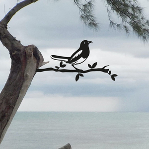 Corte láser al aire libre jardinería pájaro arte oxidado corte láser Metal silueta pájaro jardín decoración - Product Image 3