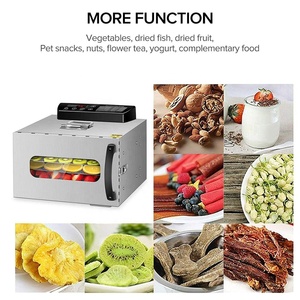<span class=keywords><strong>Deshidratador</strong></span> de Alimentos <span class=keywords><strong>Eléctrico</strong></span> KAKOOL de 220V, Acero Inoxidable, con 6 Bandejas, Mini <span class=keywords><strong>Deshidratador</strong></span> de Frutas para el Hogar, Certificado CE, 300W, Clase D de Energía, hasta 90°C - Product Image 6