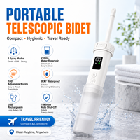Pulvérisateur de bidet électrique portable rechargeable, nettoyeur personnel de voyage pour les soins du bébé, l'hygiène féminine et la période post-partum
