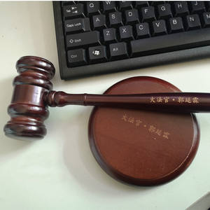 Handcrafted Polished Burlywood <strong>Wooden</strong> Hammer Mallet Judge Law Lawyer Auctioneer Gavel Set Customizable Multifunction Office <strong>Desk</strong> - Product Image 3
