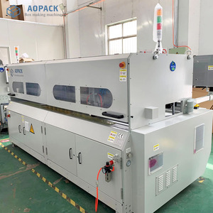 Aopack Günstiger Preis Vollautomatische Neue Werbe-Boxmaschine Kartonherstellungsmaschine für Wellpappe - Product Image 6