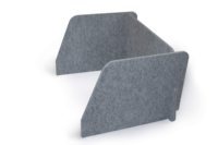 Panneau acoustique en feutre de haute qualité, panneau en tissu polyester, isolation phonique pour bureau, facile à installer/déposer