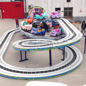Manèges dans le parc d'attractions Train électrique Attraction <span class=keywords><strong>Luna</strong></span> Park Dragon Roller Coaster Fun Rides - Product Image 1
