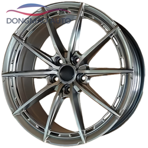 Jantes en alliage d'aluminium coulé de 17/18 pouces 5X108 5X105 5X110 5X112 5X114.3 5X120, adaptées à la mise à niveau des roues de voitures particulières - Product Image 3