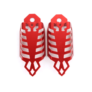 Pièces de <span class=keywords><strong>moto</strong></span> universelles absorbant les chocs Capuchon de protection en aluminium pour amortisseur de <span class=keywords><strong>moto</strong></span> Capuchon de protection contre les chocs de fourche avant - Product Image 2