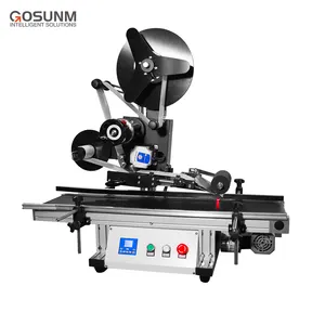 Gosunm Label Pakaian Semi-sutomatik, dan Mesin Label Film dengan Printer