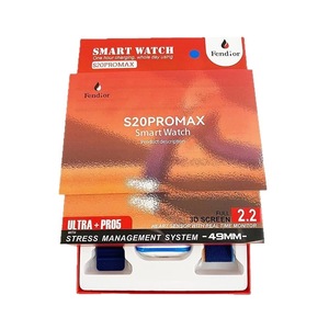 2025 nuovissimo S20 Pro Max Smartwatch con auricolari della serie di auricolari remoj della Band Smartwatch per cellulare - Product Image 1